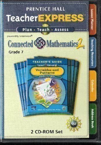 Connected Mathematics 2 - Grade 7 - Prentice Hall Teacher Express CD-ROM