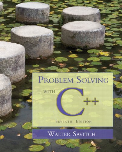 Problem Solving With C++ Value Package