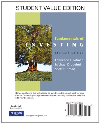 Fundamentals of Investing