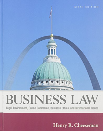 Business Law& Und Sarbane Oxley Act 02 Pkg