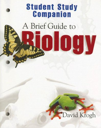 Student Study Companion a Brief Guide to Biology