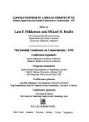 Connectionism in a Broad Perspective