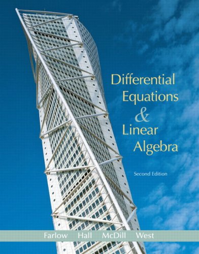 Differential Equations and Linear Algebra