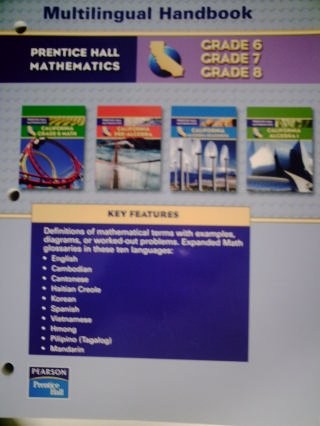 Multilingual Handbook - Grades 6, 7, & 8