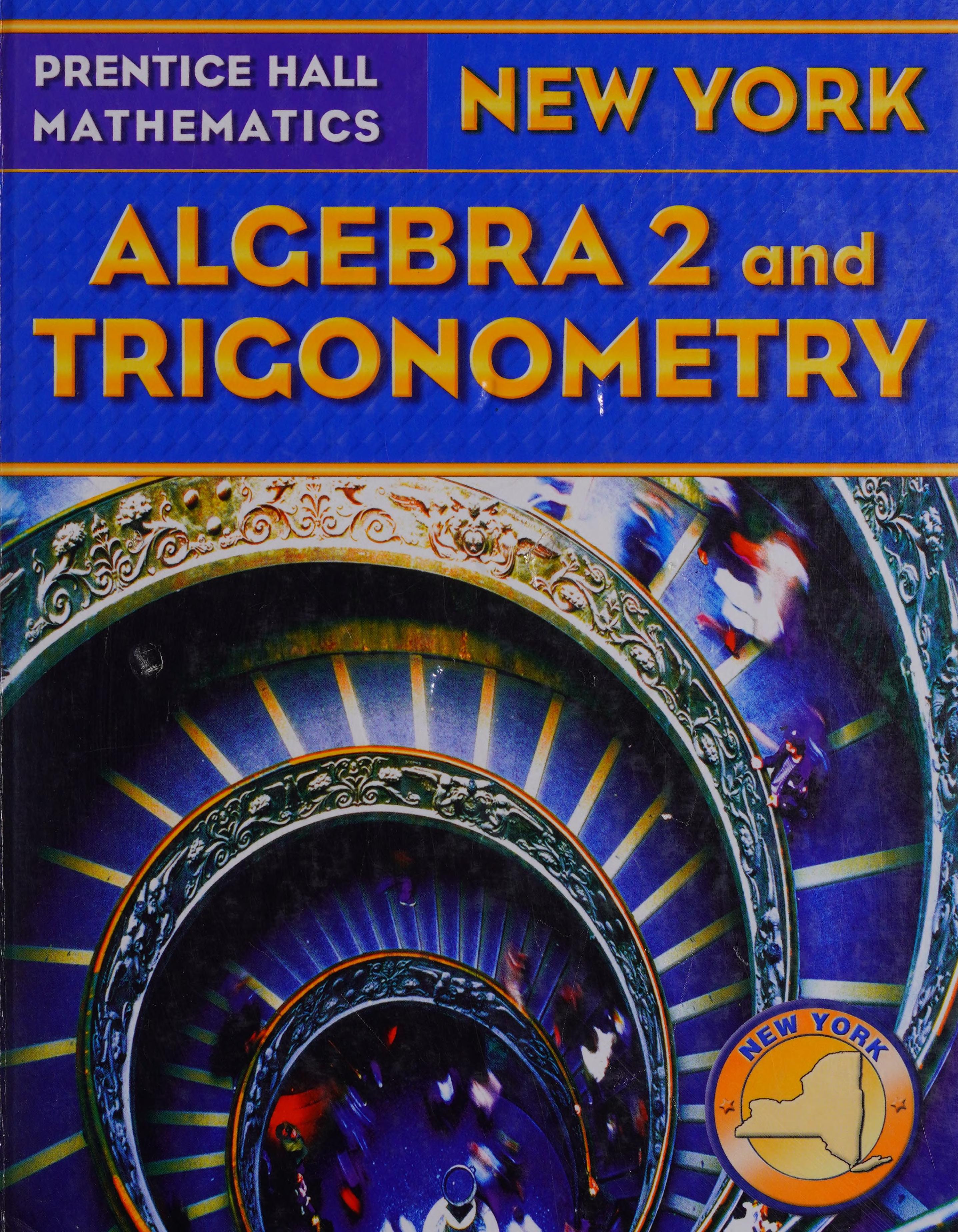 Algebra 2 And Trigonometry Ny Edition