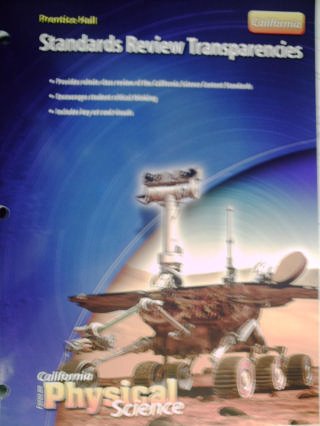 PH CA Focus on Physical Science Standards Review Transparenci