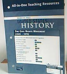 Prentice Hall United States History All-in-One Teaching Resources. The Civil Rights Movement