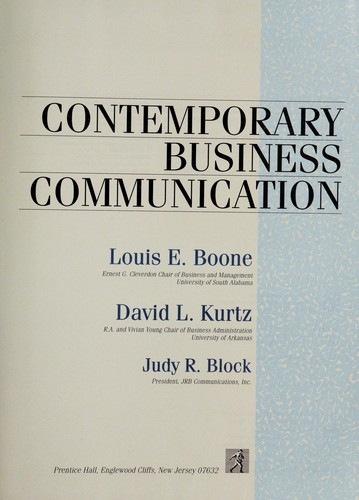 Sm Contemporary Business Comm Aie