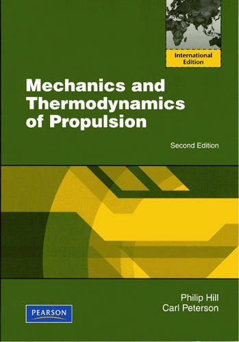 Mechanics And Thermodynamics Of Propulsion