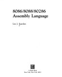 8086/8088/80286 Assembly Language