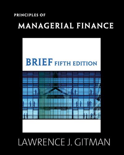 Principles of Managerial Finance + Myfinance Student Access Code Card