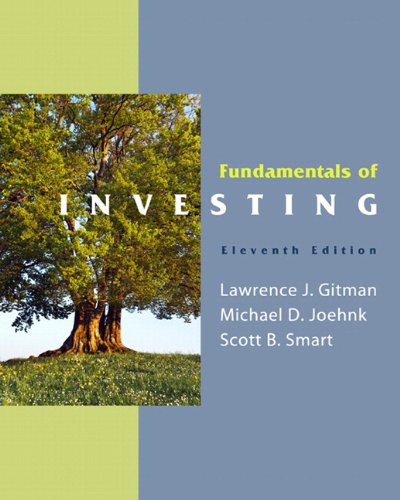 Fundamentals of Investing &Amp; MyFinanceLab with Pearson EText Student Access Code Card Package
