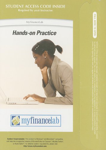 Principles of Managerial Finance Hands-on Practice Student Access Code