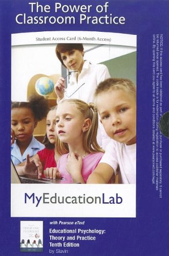 MyEducationLab Pegasus with Pearson EText -- Standalone Access Card -- for Educational Psychology