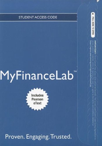 NEW MyFinanceLab with Pearson EText -- Access Card -- for Principles of Managerial Finance, Brief