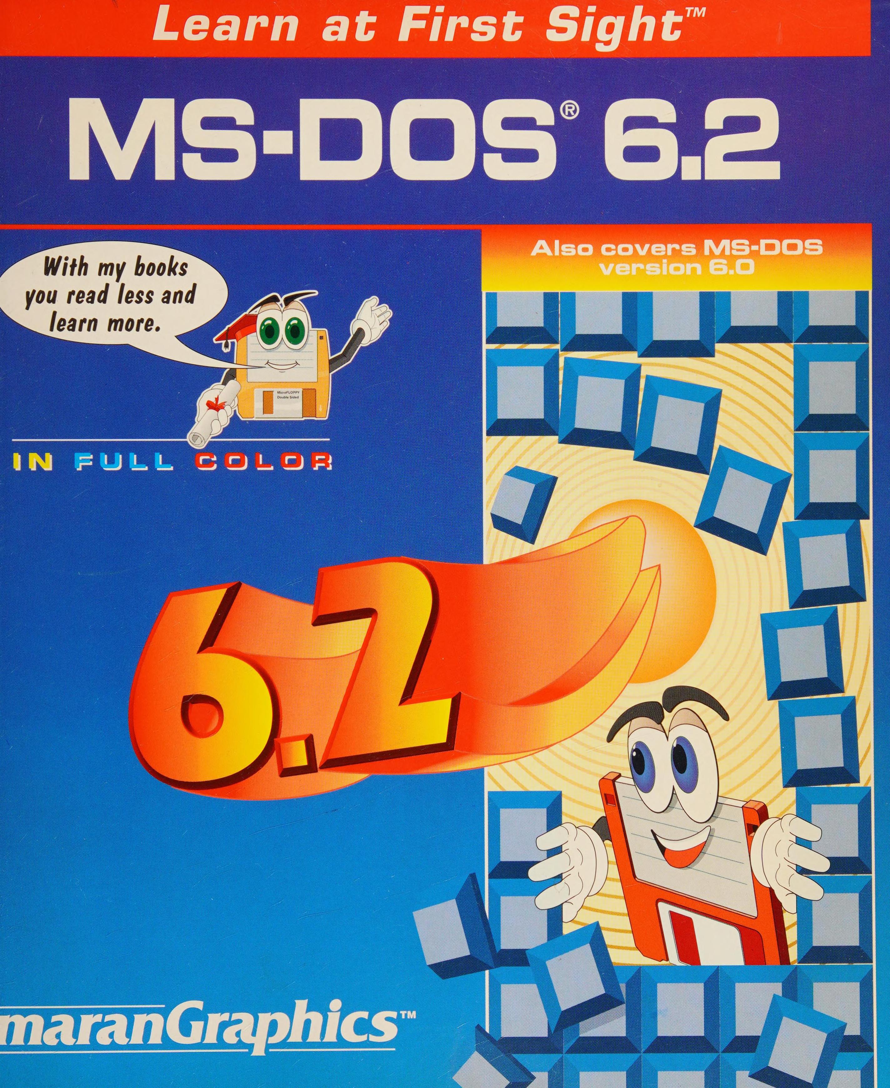 Marangraphics Learn At First Sight MS-DOS 6.2