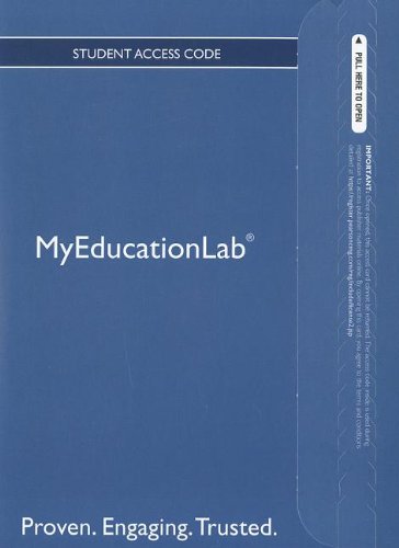 NEW MyEducationLab with Pearson EText -- Standalone Access Card -- for Engaging in the Language Arts