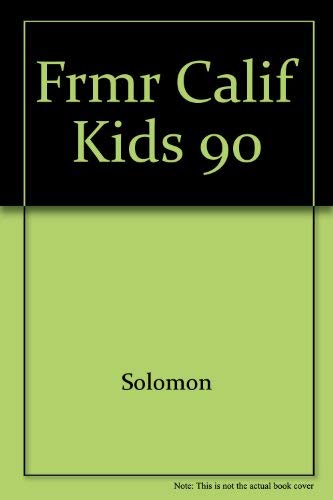 Frommer'S Guide To California With Kids