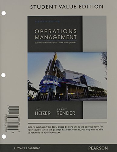 Operations Management, Student Value Edition Plus NEW MyLab Operations Management with Pearson EText -- Access Card Package