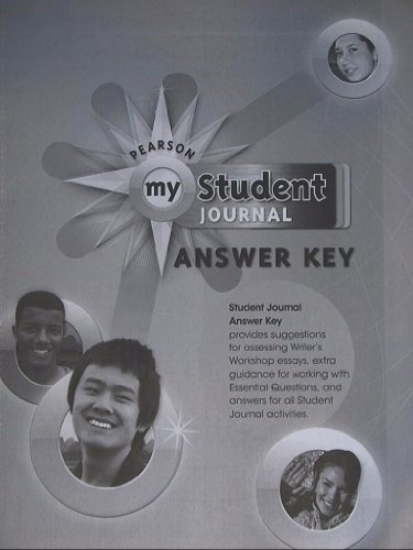 Pearson My Student Journal Answer Key, for My World Geography