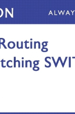 Ccnp R and S Switch 300-115 Pearson Ucertify Course Student Access Card