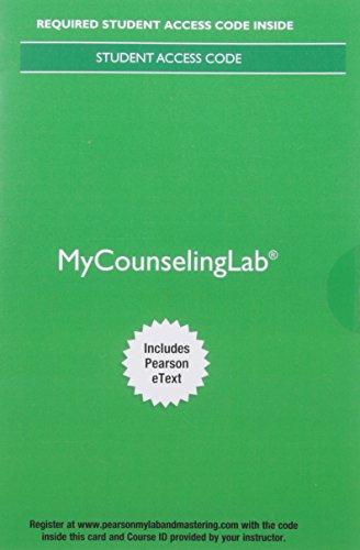 MyLab Counseling with Pearson EText -- Access Card -- for Foundations of Addictions Counseling