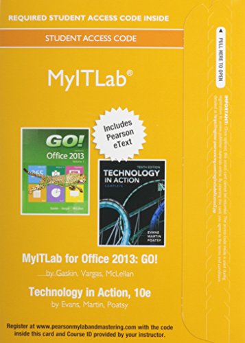 MyITLab with Pearson EText -- Access Card -- for GO! With Technology in Action & Office 365 Home Premium Academic 180-Day Trial Spring 2015 Package