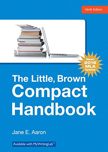 Little, Brown, Compact Handbook, the, MLA Update Edition