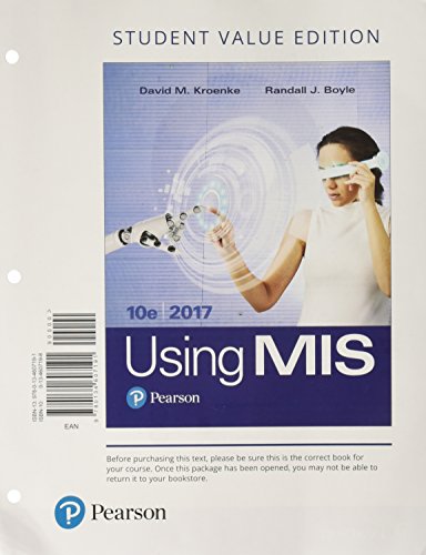Using MIS, Student Value Edition