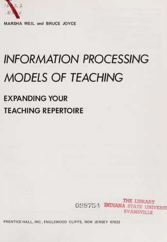 Information Processing Models of Teaching