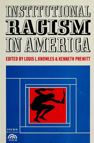 Institutional Racism In America