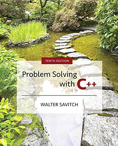 Problem Solving With C++ Plus MyLab Programming With Pearson EText -- Access Card Package
