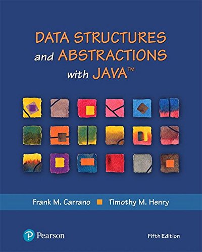 Data Structures And Abstractions With Java
