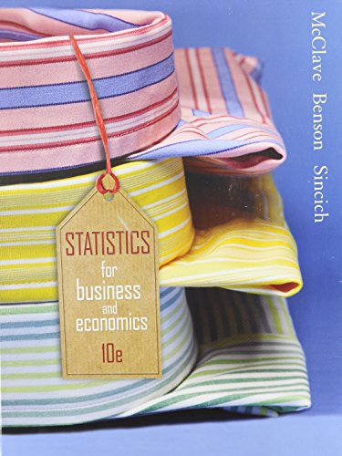 Statistics for Business and Economics