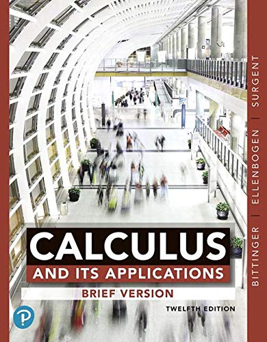 Calculus and Its Applications, Brief Version, Plus MyLab Math with Pearson EText -- 24-Month Access Card Package