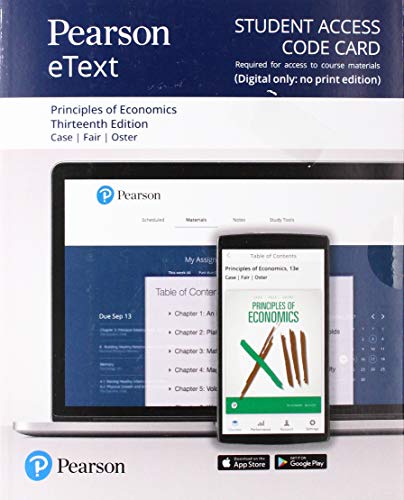 Pearson EText for Principles of Economics -- Access Card