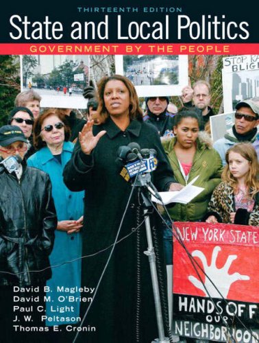 State And Local Politics: Government By The People