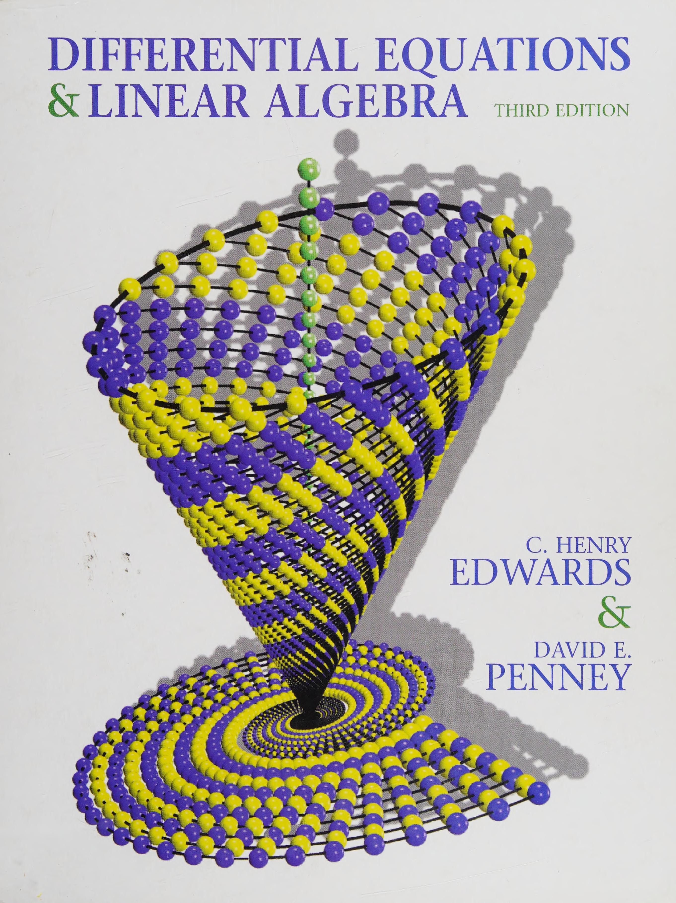 Differential Equations and Linear Algebra