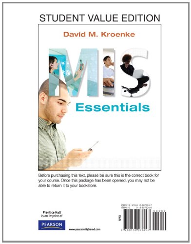 Mis Essentials, Student Value Edition