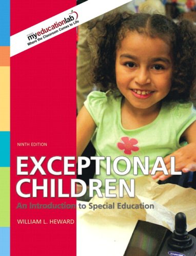 Exceptional Children /Special Education Law: An Introduction To Special Education
