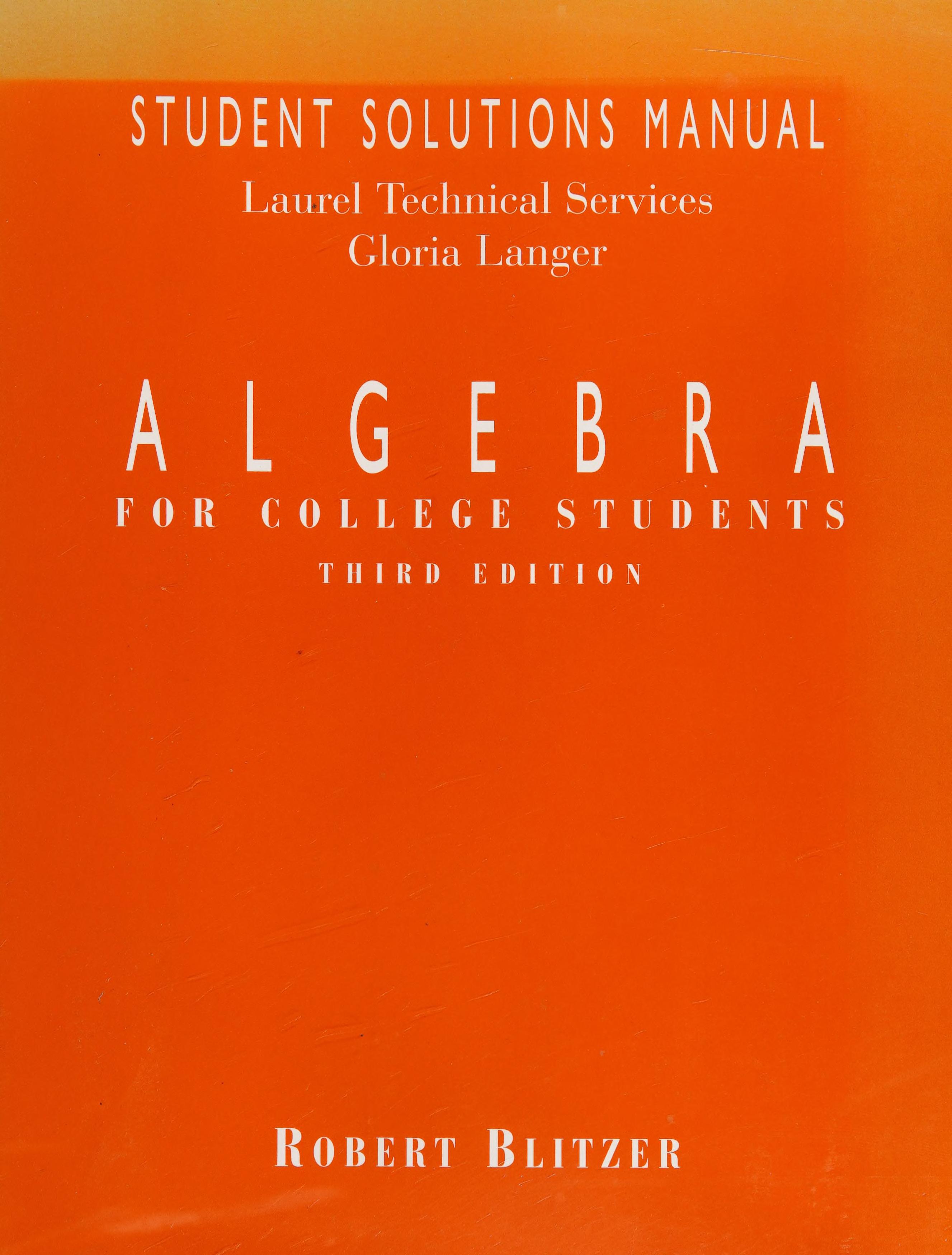 Algebra