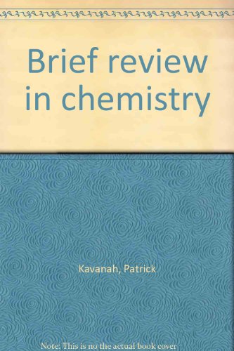 Brief Review In Chemistry