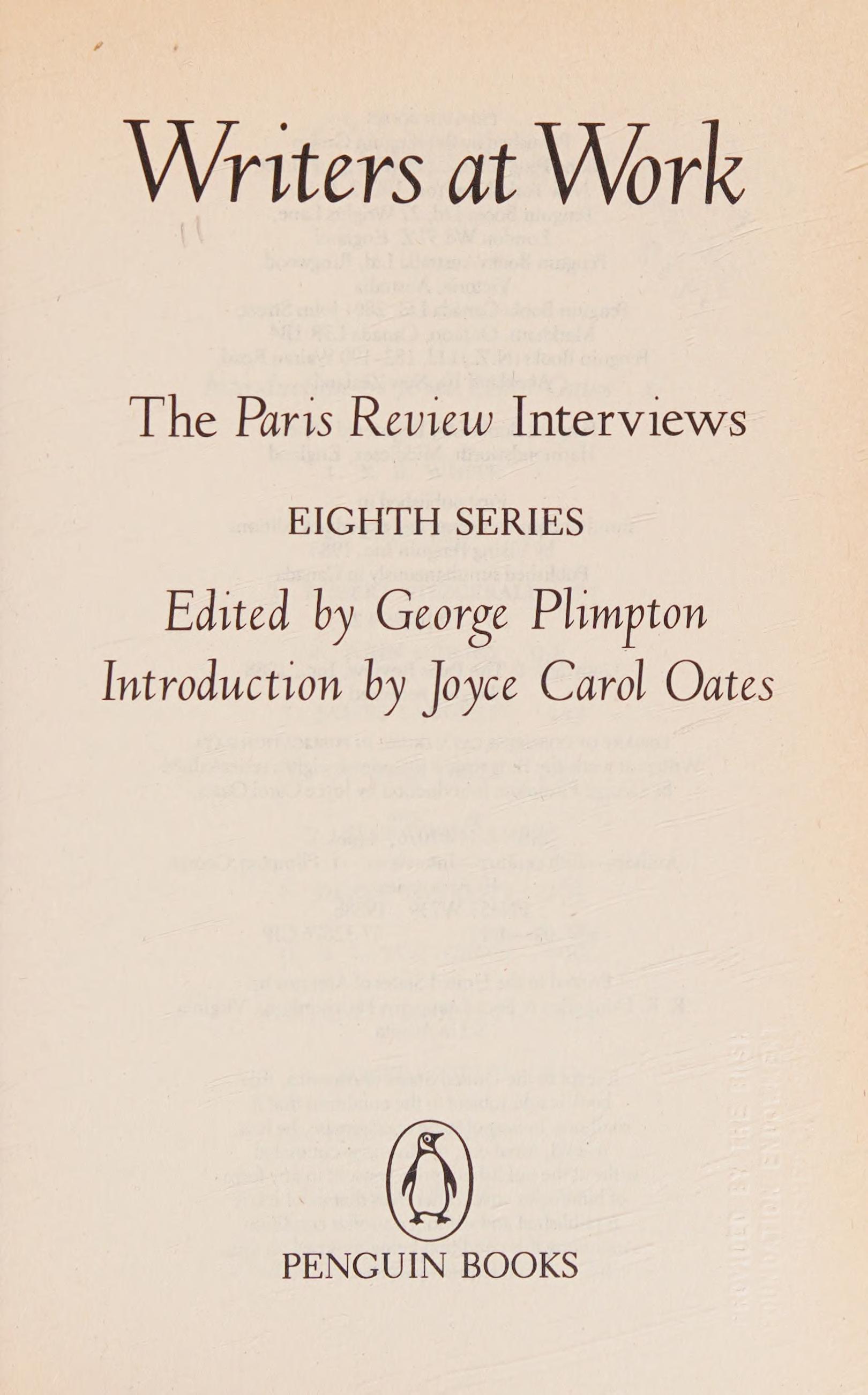 Writers at Work 08
