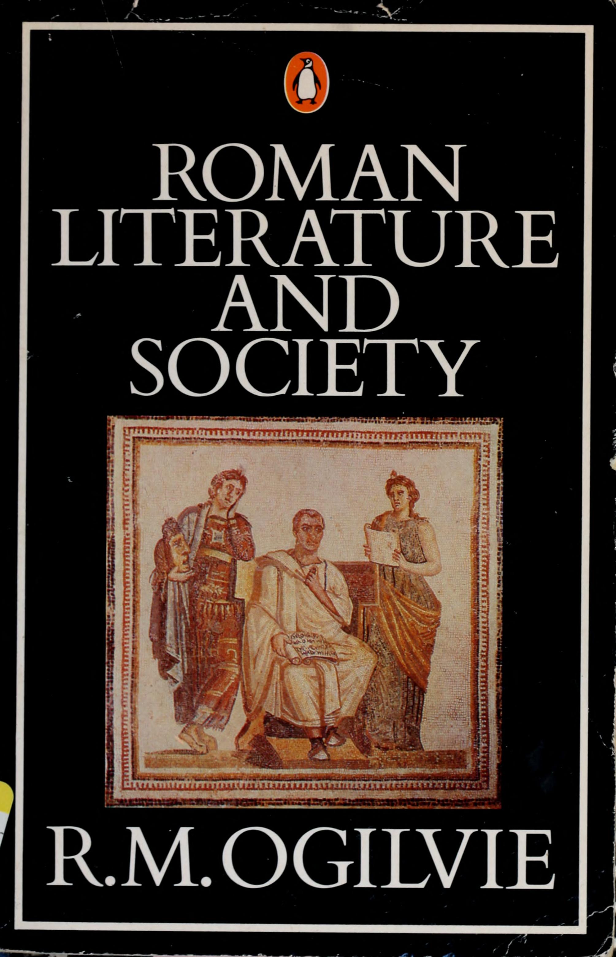Roman Literature And Society
