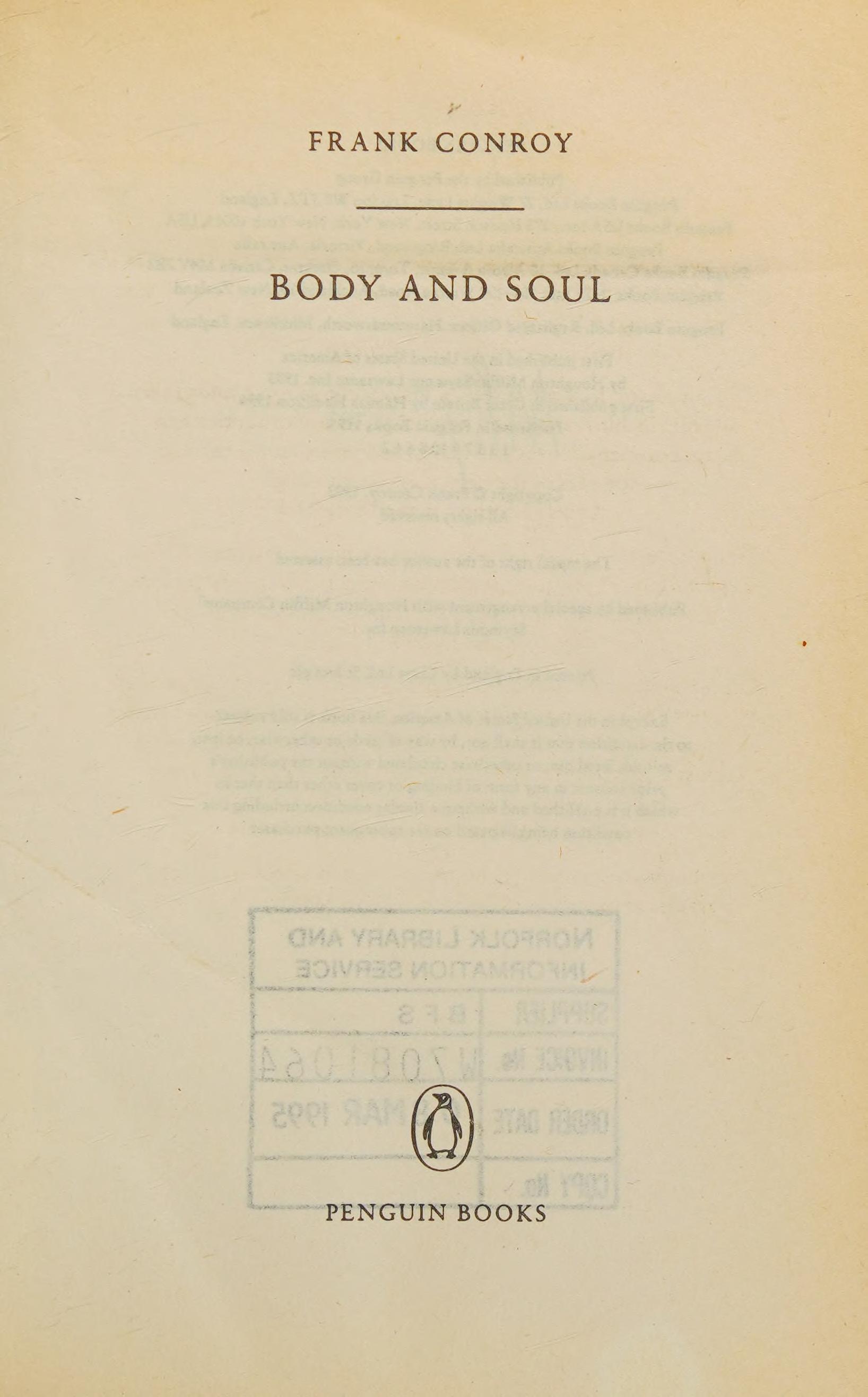 Body and Soul
