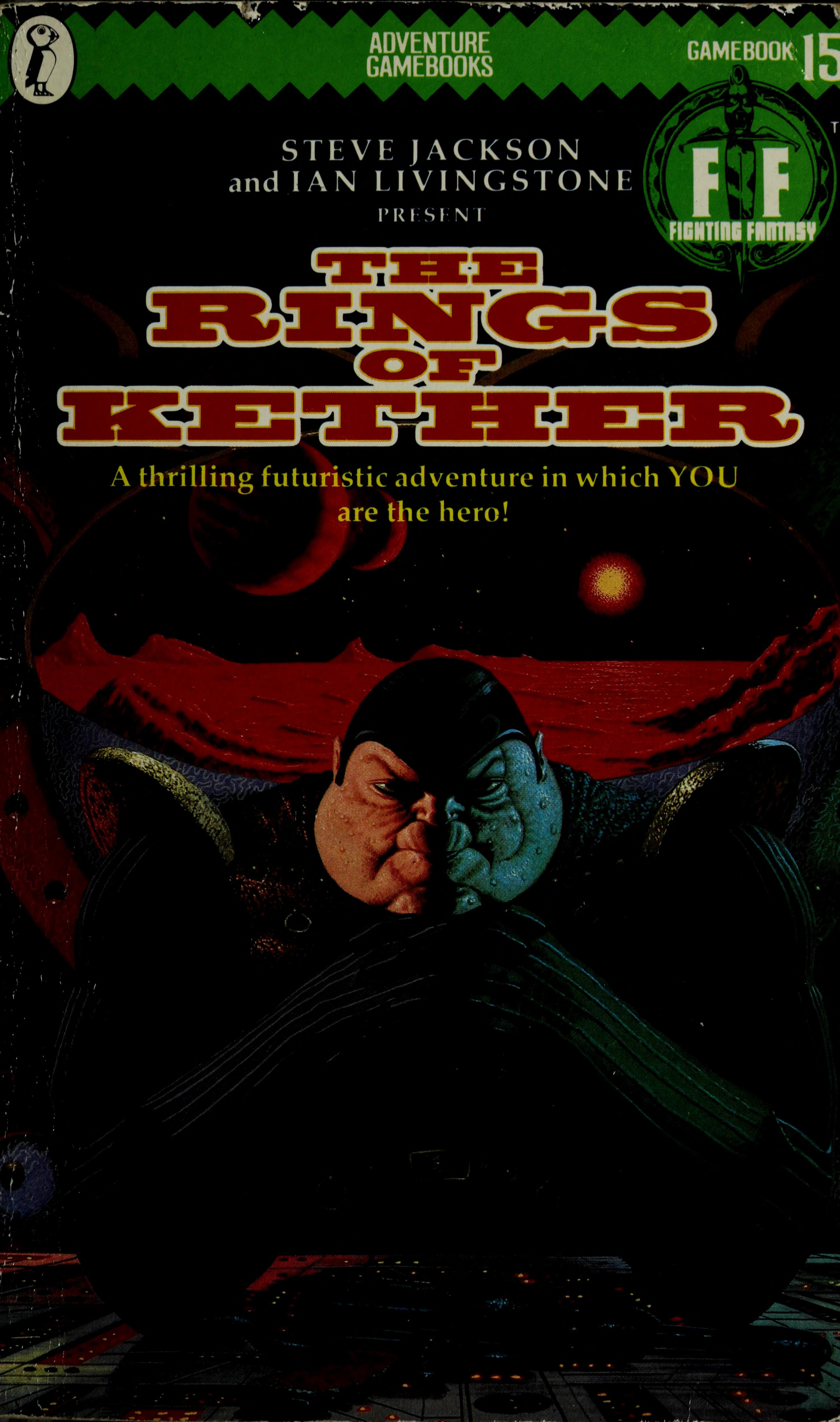 The Rings of Kether: Fighting Fantasy Gamebook 15