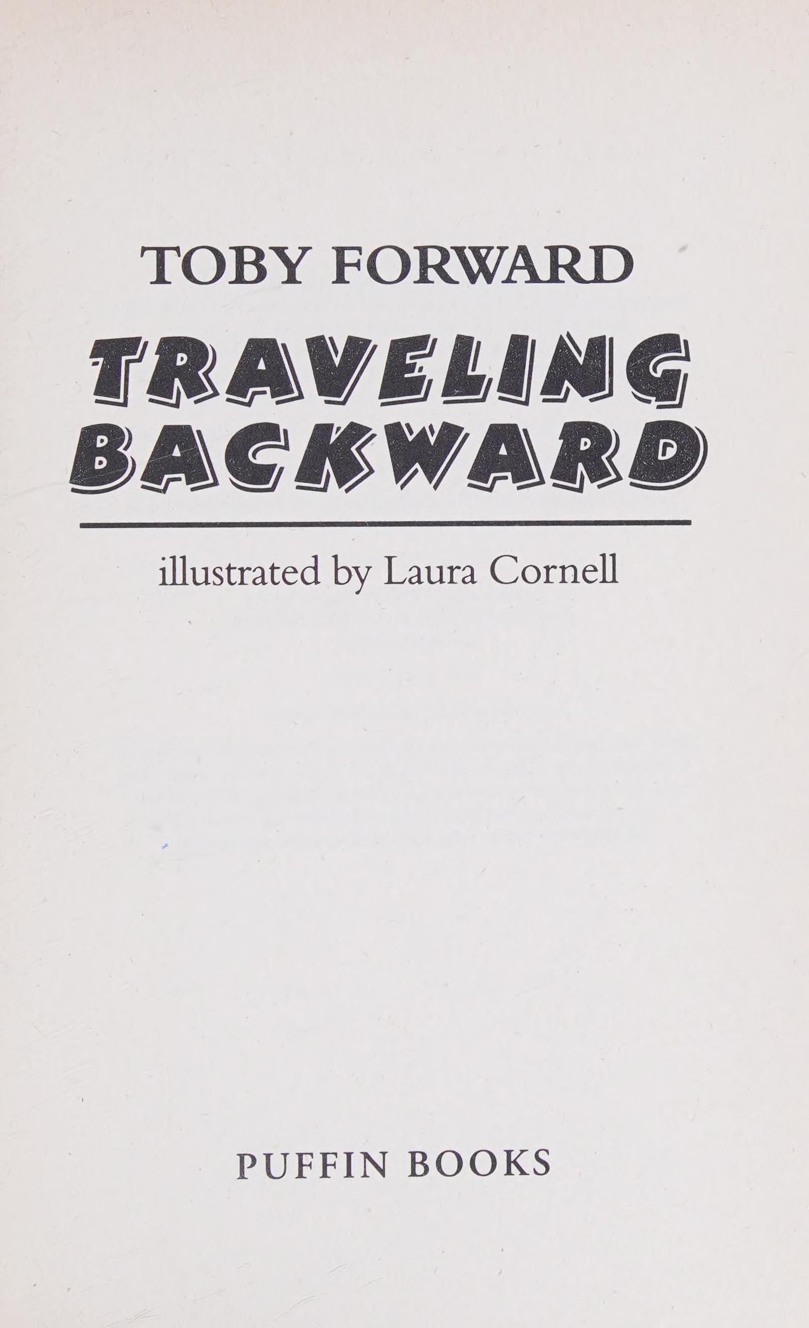 Traveling Backward