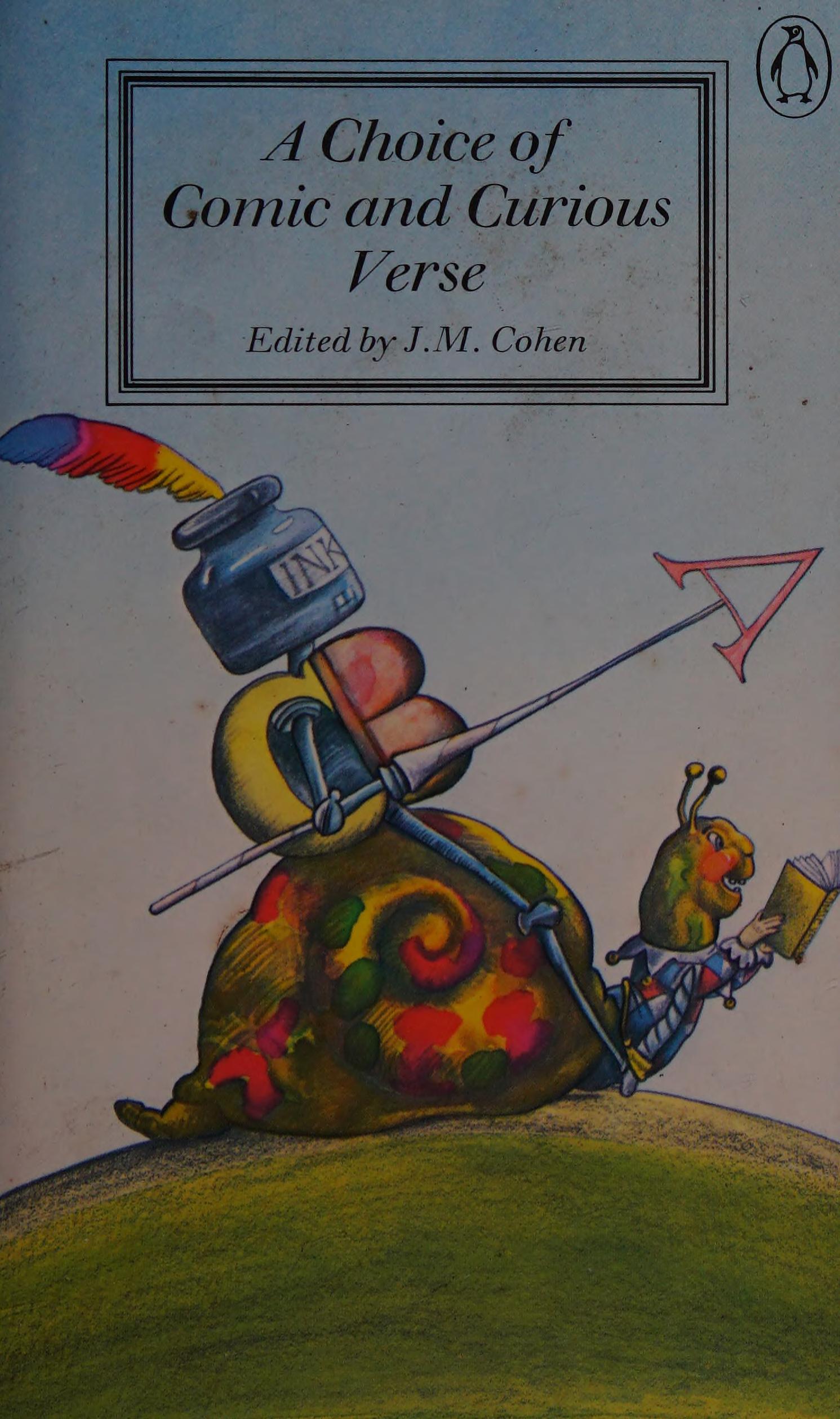 Choice Of Comic And Curious Verse