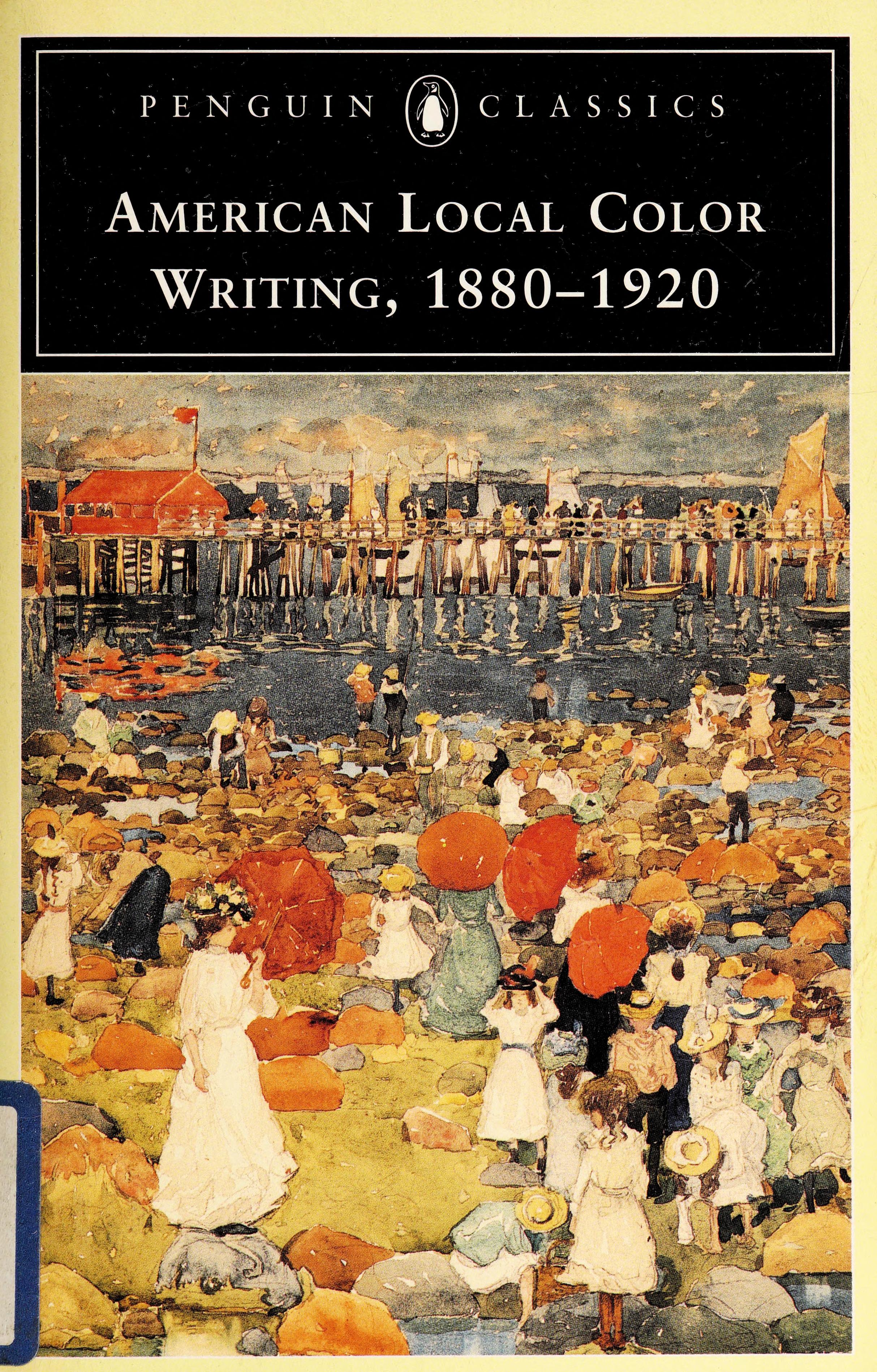 American Local Color Writing, 1880-1920
