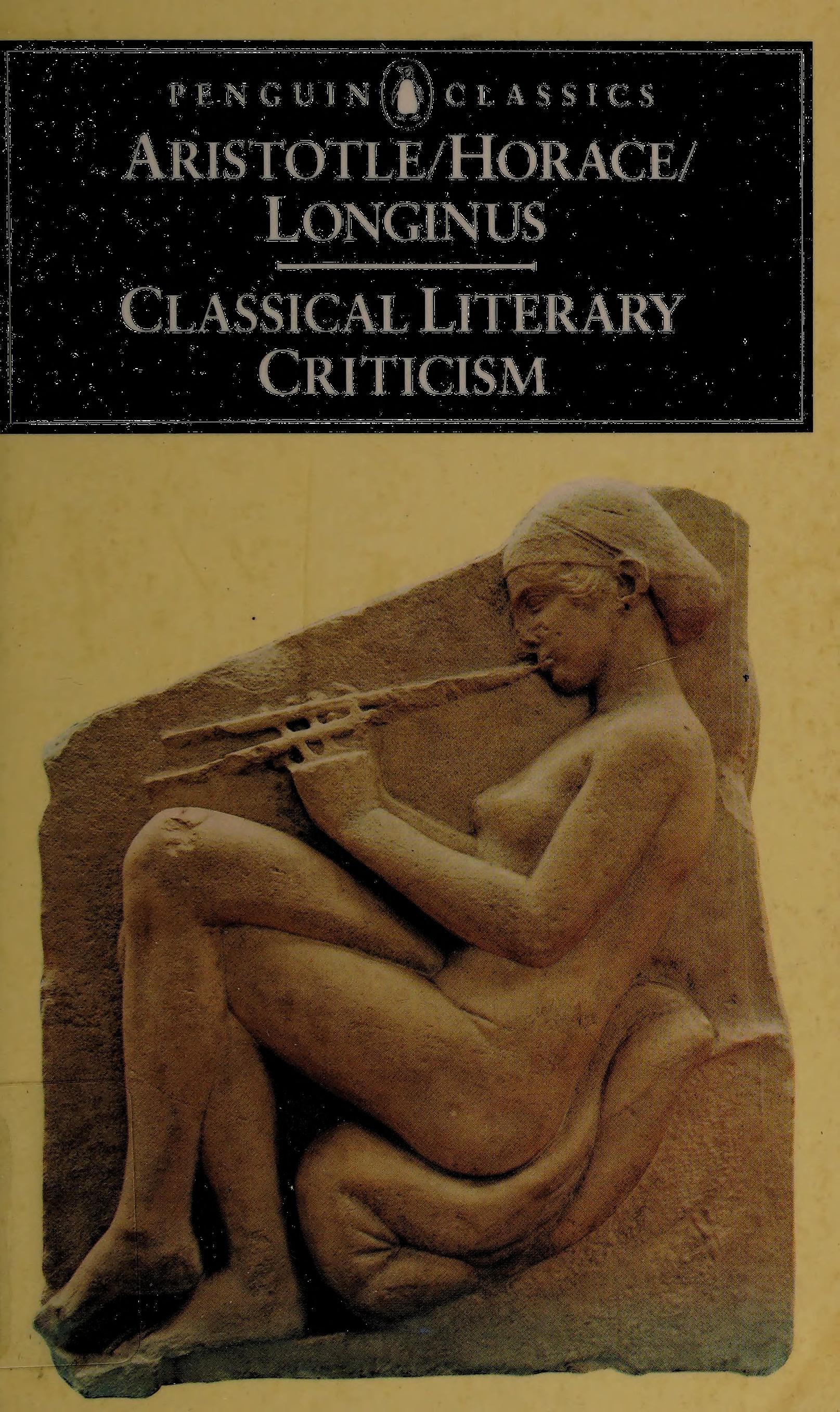 Classical Literary Criticism